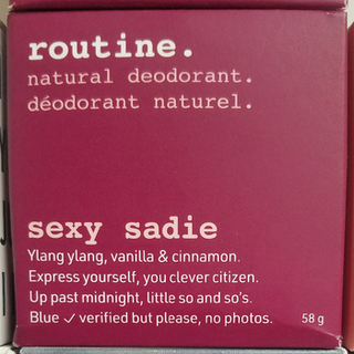 Routine - Sexy Sadie De-Odor Cream